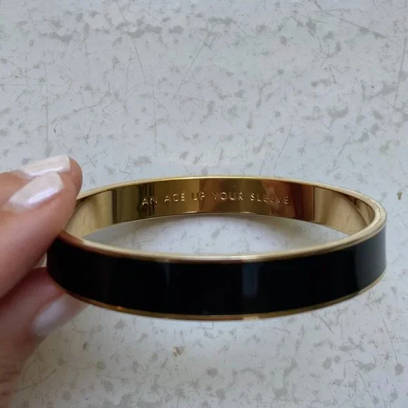 Kate Spade “An Ace Up Your Sleeve” Idiom Bangle NWOT